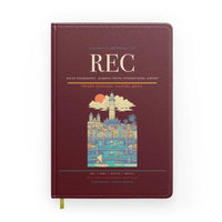 Thumbnail for Recife Guararapes (REC) design on dark red notebook