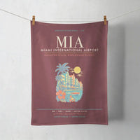 Thumbnail for Miami International Airport MIA - Dark Red