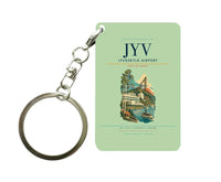 Thumbnail for Jyväskylä Airport (JYV) design on light green key chain