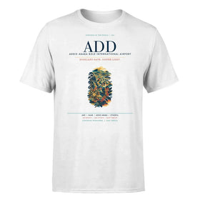 Single-Side Printing — Addis Ababa Bole International Airport (ADD) Double-Side T-Shirt