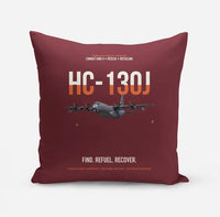 Thumbnail for HC-130J COMBAT KING II design on dark red pillow
