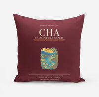 Thumbnail for Chattanooga Airport CHA - Dark Red