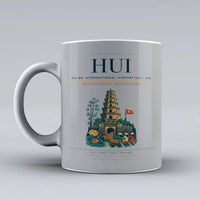 Thumbnail for Bai International Airport HUI — Hue Mug design on light gray phu