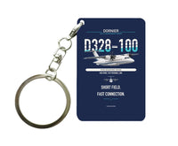 Thumbnail for D328-100 Key Chain design on navy blue key chain