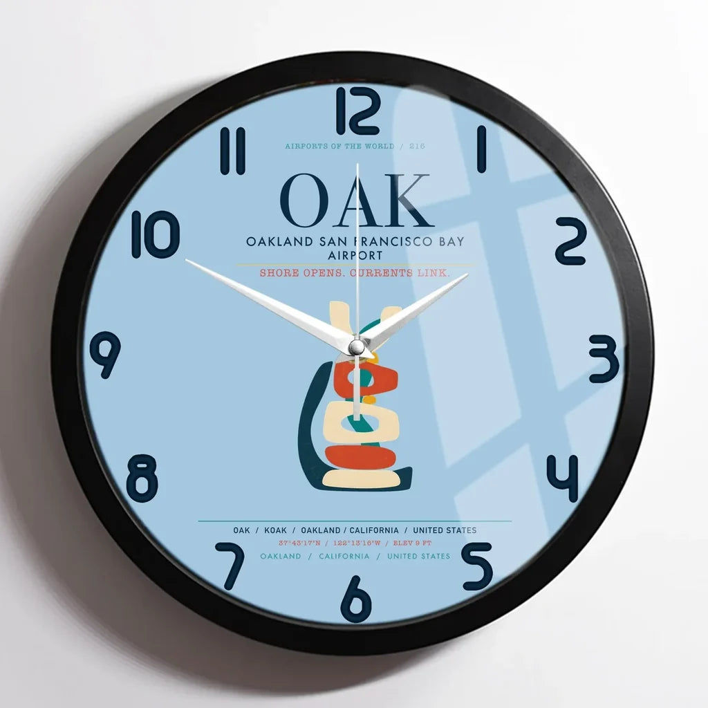 Oakland San Francisco Bay Airport OAK - Blue