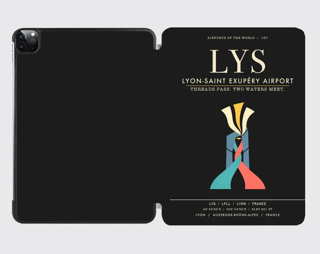 Lyon-Saint Exupery Airport LYS - Black