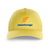 Thumbnail for Smartwings Airlines logo printed on yellow cap