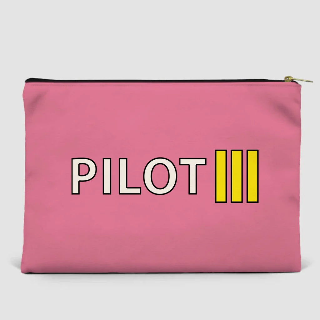 Pilot & Stripes Zipper Pouch - view 12