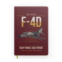 Thumbnail for F-4D Phantom II design on dark red notebook