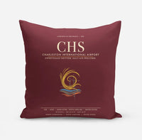 Thumbnail for Charleston International Airport CHS - Dark Red