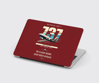 Thumbnail for Boeing 737-300 Classic design on dark red MacBook case