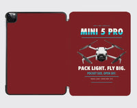 Thumbnail for DJI Mini 5 Pro design on dark red ipad tablet case