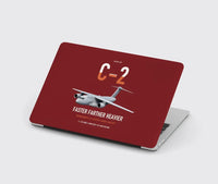 Thumbnail for Kawasaki C-2 design on dark red MacBook case