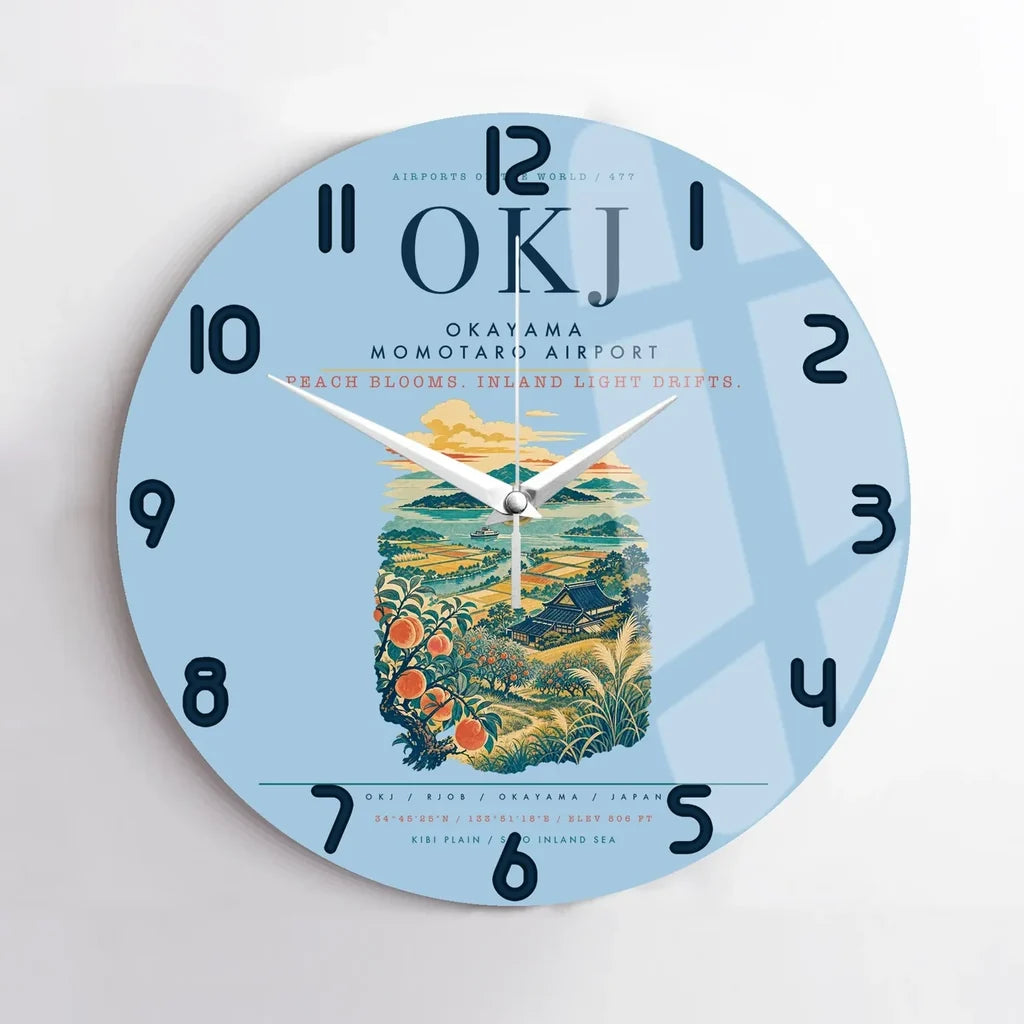 Okayama Momotaro Airport OKJ - Blue