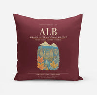 Thumbnail for Albany International Airport ALB - Dark Red