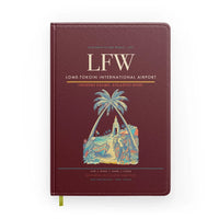 Thumbnail for Lome-Tokoin International Airport (LFW) design on dark red notebook