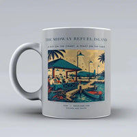 Thumbnail for VINTAGE G4309 - The Midway Refuel Island - Ceramic Mug design on lightgray