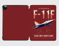 Thumbnail for F-11F Tiger design on dark red ipad tablet case