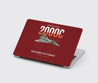 Thumbnail for Dassault Mirage 2000C RDI design on dark red MacBook case
