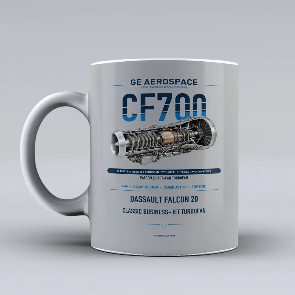 Mug design on light gray cf700