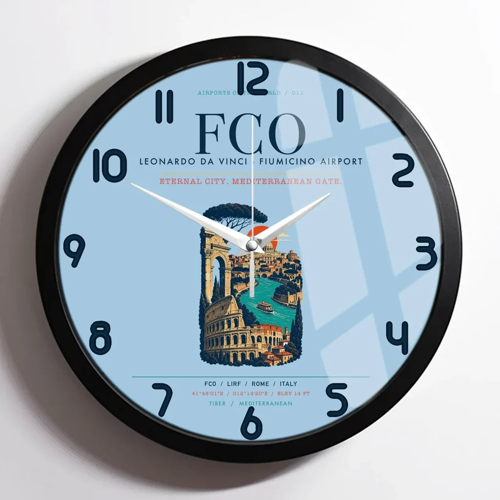 Rome Leonardo da Vinci Fiumicino Airport FCO - Blue