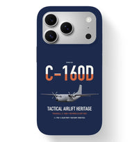 Thumbnail for Transall C-160D design on navy blue magsafe iphone case, for iPhone 17 Pro