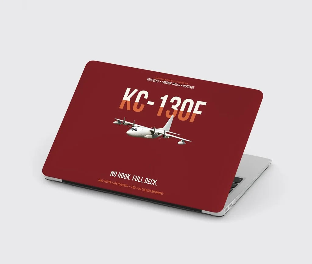 KC-130F BuNo 149798 design on dark red MacBook case