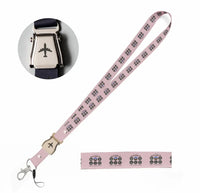 Thumbnail for The Only Six Pack I Will Ever Need seat belt lanyard - pink