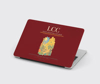 Thumbnail for Lecce Galatina Air Base (LCC) design on dark red MacBook case