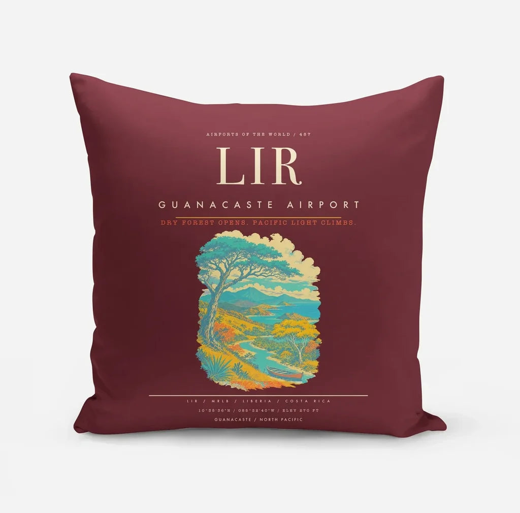 Guanacaste Airport LIR - Dark Red