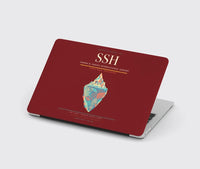 Thumbnail for Sharm El Sheikh International Airport (SSH) design on dark red MacBook case