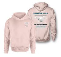 Thumbnail for DJI Phantom 3 Professional design on pink hoodie