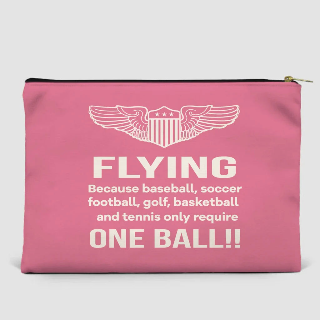 Flying One Ball Zipper Pouch - view 12