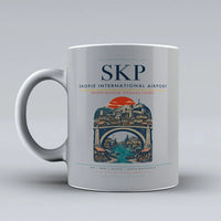 Thumbnail for Skopje International Airport SKP Mug - Light Gray