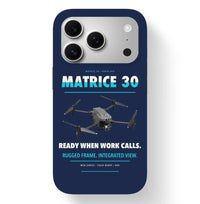 Thumbnail for DJI Matrice 30 Case design on navy blue iphone case