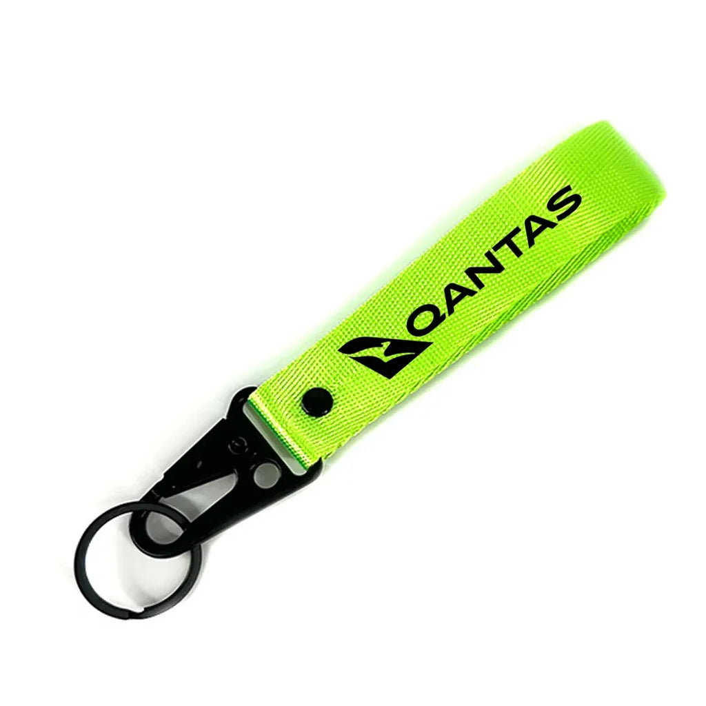 Qantas Airways Airlines Hawk-shaped key chain, Light Green+NO NAME