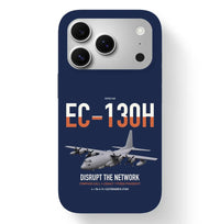 Thumbnail for EC-130H Compass Call design on navy blue magsafe iphone case, for iPhone 17 Pro