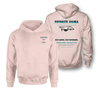 Thumbnail for Fotokite Sigma design on pink hoodie