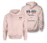 Thumbnail for KB-50J Superfortress design on pink double-side hoodie, double-side print