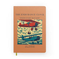 Thumbnail for VINTAGE G4203 - The Endurance Clock - Designed Notebooks design on orange