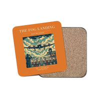 Thumbnail for The Fog Landing - Designed Coasters design on orange 1-piece