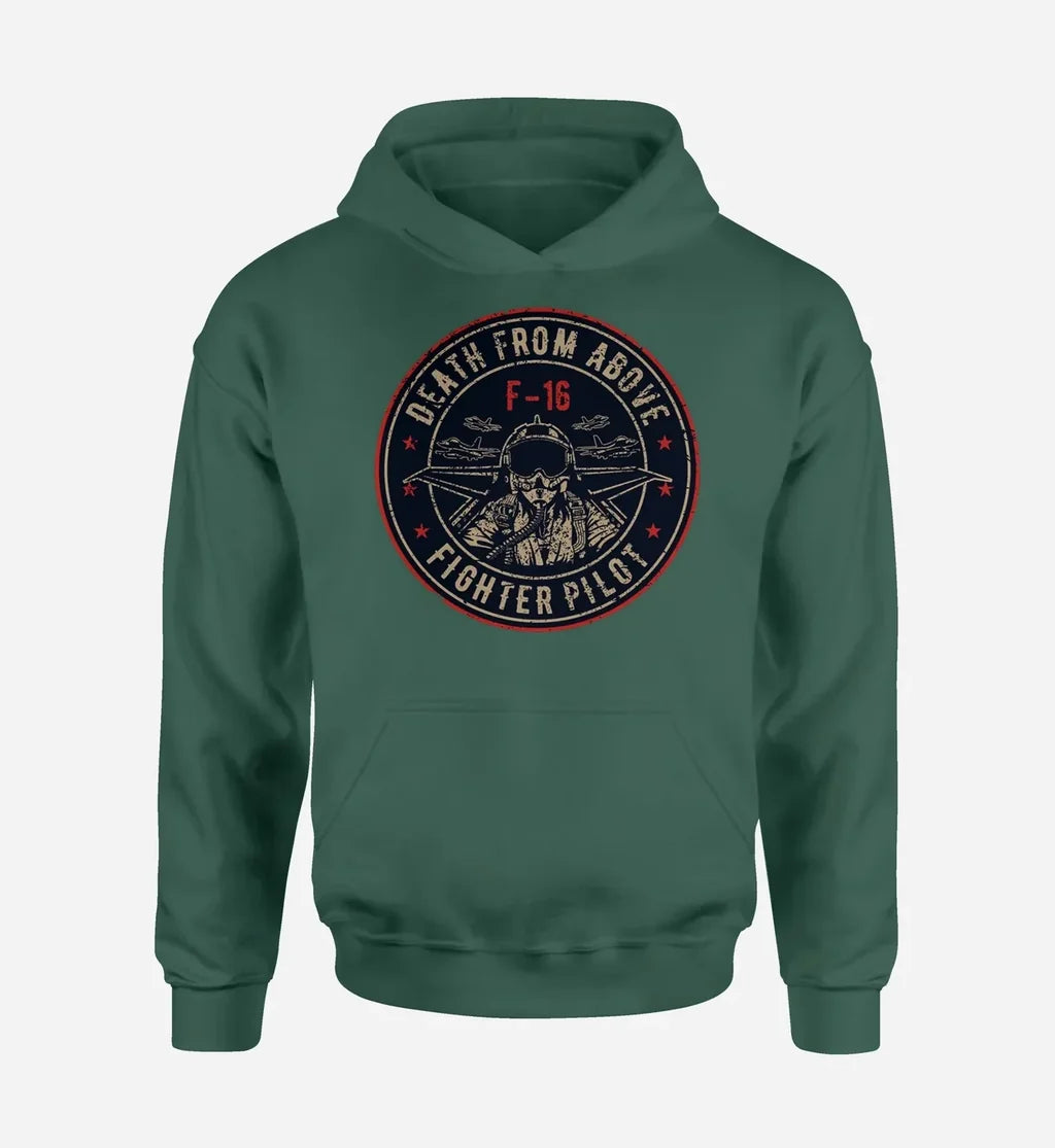 Fighter Jet 16 - Death Hoodie - view 6