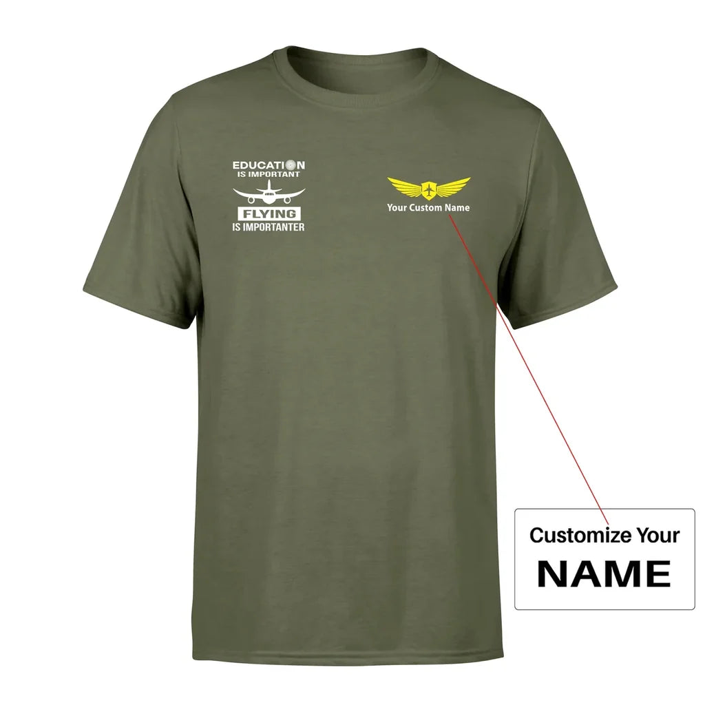 Customisable Flying is Importanter T-Shirt - view 13