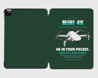 Thumbnail for DJI Mini 4K design on dark green ipad tablet case
