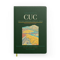 Thumbnail for Camilo Daza International Airport (CUC) design on dark green notebook