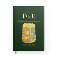 Thumbnail for Leopold Sedar Senghor International Airport (DKR) design on dark green notebook