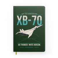 Thumbnail for XB-70A Valkyrie design on dark green notebook