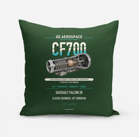Thumbnail for CF700 design on dark green pillow
