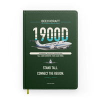 Thumbnail for Beechcraft 1900D design on dark green notebook