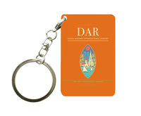 Thumbnail for Julius Nyerere International Airport DAR Key Chain design on orange key chain